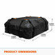 420D Oxford Cloth Car Roof Bag Luggage Bag Waterproof Bag Storage Bag, Specification: Roof Bag