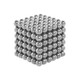 216 PCS Buckyballs Magnetic Balls / Magic Puzzle Magnet Balls(Silver)