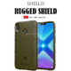 Shockproof Protector Cover Full Coverage Silicone Case for Huawei Honor 8X (Army Green)