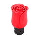 Rose Flower Shaped Universal Vehicle Car Manual Automatic Gear Shift Knob (Red)