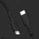 Original Xiaomi Youpin GL870 ZMI USB-C / Type-C to 8 Pin Silicone Cable, Cable Length: 1m(Black)