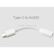 Original Xiaomi USB-C / Type-C to Audio Converter Adapter Cable, Cable Length: 9 cm, For Galaxy, Huawei, Xiaomi, LG, HTC and Other Smart Phones