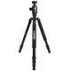 ZOMEI Z888 Portable Professional Travel Aluminium Tripod Monopod with Ball Head for Digital Camera(Black)