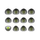 6 Pairs New Bee NB-M1 In-ear Silicone Ear Caps with Storage Box, Suitable for 5mm-7mm Earphone Plugs