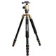 ZOMEI Z888 Portable Professional Travel Aluminium Tripod Monopod with Ball Head for Digital Camera(Gold)