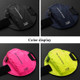 ZQK Sports Reflective Arm Bag Night Running Mobile Phone Arm Bag Is Suitable For Mobile Phones Under 6 Inches(Rose Red)