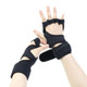 Sports Riding Gloves Silicone pull-up Exercise Gloves, Size:M(Reinforced Black)