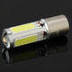 BA20D 6W White 250LM 5 LED COB Car Stop Brake Light Front Rear Turn Signal Lights for Motorcycle / Vehicles, DC 12V