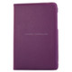 Litchi Texture 360 Degree Rotating Leather Case with Holder for Galaxy Tab A 8.0 / T350 / T355C(Purple)