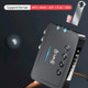 M6 NFC Bluetooth 5.0 Receiver & Transmitter & FM 3 In 1 Adapter(Black)