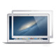 0.3mm 6H Surface Hardness HD Scratch-proof Full Screen PET Film for MacBook Air 13.3 inch (A1369 / A1466)(Silver)