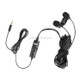 BOYA BY-M1DM Universal 3.5mm Plug Dual Omni-directional Lavalier Microphone, Cable Length: 4m