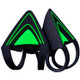 Razer Gaming Headsets Cat Ear Accessories for Razer Kraken Headphone (Green)