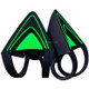 Razer Gaming Headsets Cat Ear Accessories for Razer Kraken Headphone (Green)