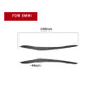 2 PCS / Set Carbon Fiber Car Lamp Eyebrow Decorative Sticker for BMW X5/E70 2010-2012, Drop Glue Version