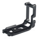 Vertical Shoot Quick Release L Plate Bracket Base Holder for Canon 5D Mark III(Black)