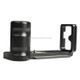 1/4 inch Vertical Shoot Quick Release L Plate Bracket Base Holder for FUJIFILM X-E3 (Black)