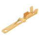 100 PCS 2.8mm Terminal Male Speaker Cable Spade Plug Connector Gold Plated Copper Speaker Cable