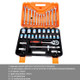 37 In 1 Multi-function Car Repair Combination Toolbox Ratchet Wrench Set