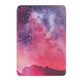 For Samsung Galaxy Tab E 9.6 T560/T561/T565/T567V Dual-folding Coloured Drawing Voltage Horizontal Flip PU Leather Case with Holder(Starry Sky)