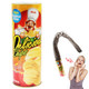 Child Snake Style Spring Potato Chips Pots Trick Toy