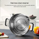 Original Xiaomi Youpin ZGZL001ACM Stainless Steel Steamer