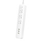 Original Xiaomi Mijia MJCXB02QM 27W Quick Charging 3 New CN Standard Sockets + 3-USB Ports Outlets Power Strip, CN Plug