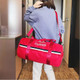 Oxford Cloth Inclined Shoulder Sport Bag Large Capacity Travel Bag (Red)