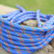 Climbing Auxiliary Rope Static Rope Safety Rescue Rope, Length: 15m Diameter: 10mm(Blue)