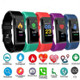 ID115 0.96 inch OLED Screen Smart Watch Wristband Pedometer Sport Fitness Tracker bracelet(Black)