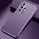 For Huawei P40 Pro Cool Frosted Metal TPU Shockproof Case(Purple)