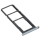 SIM Card Tray + SIM Card Tray + Micro SD Card Tray for LG K41S LMK410EMW LM-K410EMW LM-K410 (Silver)