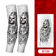 Summer Fake Tattoo Pattern Sunscreen Ice Sleeve Men And Woman Outdoor Riding Ice Sleeves(BT08)