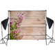 1.25m x 0.8m Wood grain flower branch prop 3D simulation photography background cloth(MB17)