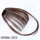 Fake Bangs Clip Hairpiece Synthetic Bangs Hair(Brown)