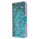 For Galaxy S20 Ultra Colored Drawing Pattern Horizontal Flip Leather Case with Holder & Card Slots & Wallet(Plum Blossom)