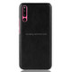 Shockproof Litchi Texture PC + PU Case for Huawei P30 (Black)