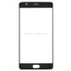 For OnePlus 3 Front Screen Outer Glass Lens(Black)