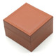 2 PCS Flip Watch Box Bracelet Gift Packaging Storage Box(Brown)