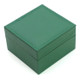 2 PCS Flip Watch Box Bracelet Gift Packaging Storage Box(Green)