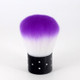 Nail Brush Ultra Soft Nail Tool Dust Brush Nail Cleaning Brush(Purple)