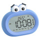 Creative Big Mouth Alarm Clock Electronic Luminous Lamp, Style:Battery(Vermilion)
