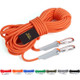 Outdoor Rock Climbing Hiking Accessories High Strength Auxiliary Cord Safety Rope, Diameter: 8mm, Length: 15m, Random Color