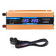 Carmaer 60V to 220V 2200W Car Multi-function Double Digital Display Inverter Household Power Converter