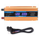 Carmaer 60V to 220V 1600W Car Multi-function Double Digital Display Inverter Household Power Converter