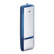 QSSK-858 Portable HD Noise Reduction Digital USB Stick Voice Recorder, Capacity: 4GB(Blue)