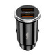 TOTUDESIGN DCCQ-04 Elite Series Dual USB QC 4.0 Car Charger (Black)