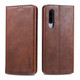 For Huawei P30 AZNS Retro Texture Magnetic Horizontal Flip PU Leather Case with Holder & Card Slots & Photo Frame(Brown)