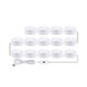 LED Makeup Mirror Light Beauty Fill Light Hand Sweep Sensor Mirror Front Light, Power source: 14 Bulbs(Natural White)