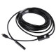 Waterproof Micro USB Endoscope Snake Tube Inspection Camera with 6 LED for OTG Android Phone, Length: 5m, Lens Diameter: 7mm